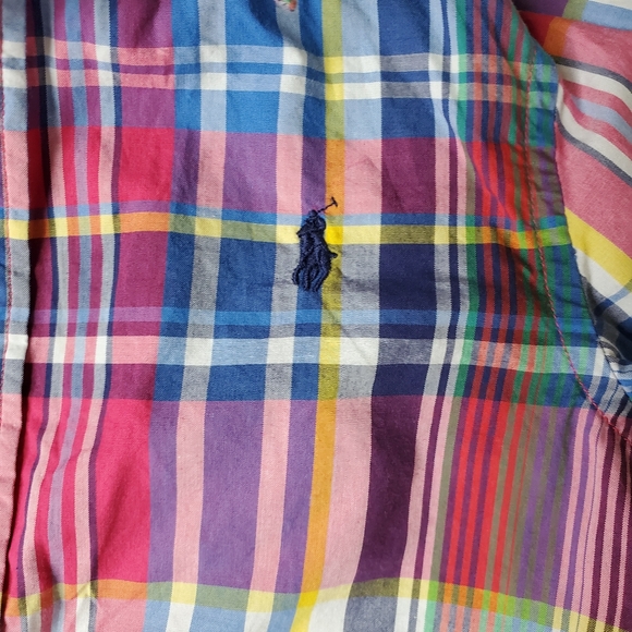 NWOT Ralph Lauren Plaid Kids Top - Picture 2 of 4